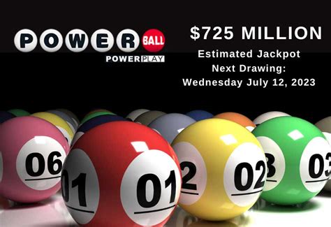 powerball july 10th|Powerball jackpot hits $725 million before Wednesday drawing.